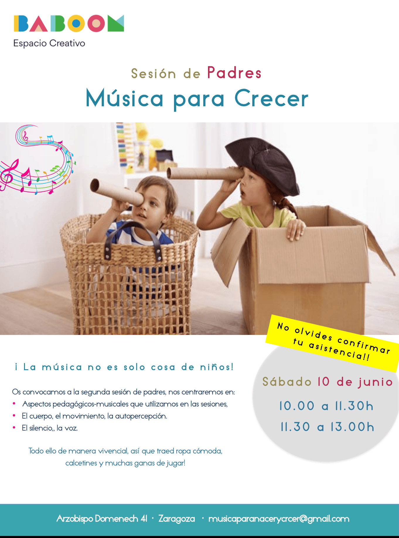 Sesión de padres junio